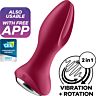 Wibrator anal Satisfyer Rotator Plug 2+ z aplikacją