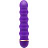 Wibrator S Pleasures Waver Purple z falistą strukturą