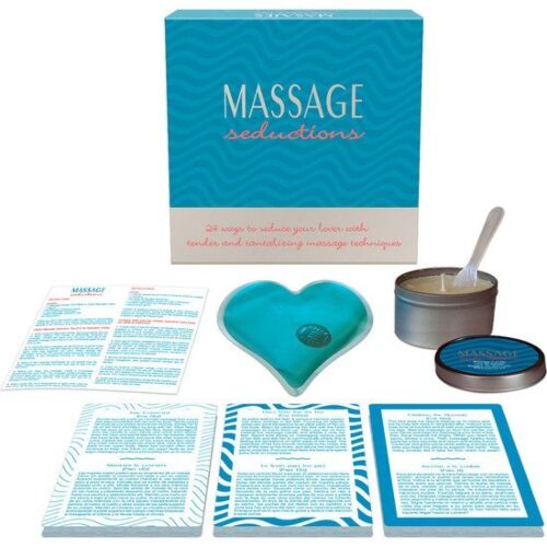 Gra erotyczna Kheper Games Massage Seductions z akcesoriami