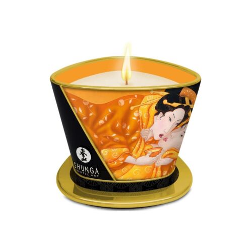 Świeca do masażu SHUNGA Mango 170 ml z aromatem mango