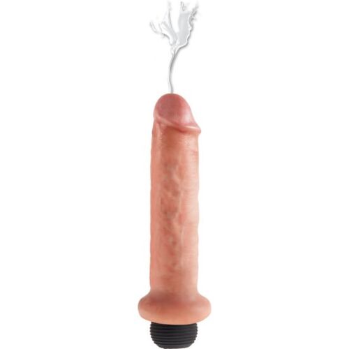 Dildo KING COCK 17.8 CM z funkcją wytrysku