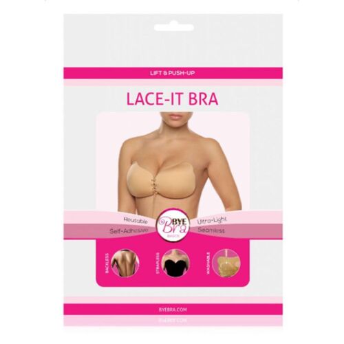 Biustonosz Lace-It Bye Bra z push-upem i autoadhezyjnymi miseczkami
