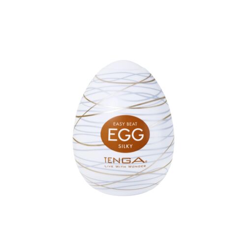 Masturbator Tenga EGG SILKY z teksturą wewnętrzną