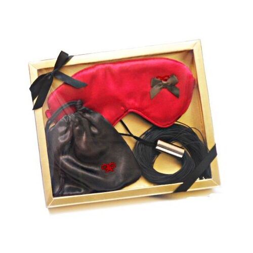 Zestaw Bondage INEDIT Dominatrix z maską i biczem