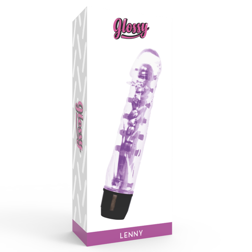 Wibrator GLOSSY LENNY z ergonomiczną formą