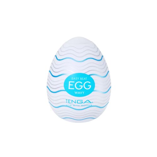 Masturbator Tenga EGG Wavy - Różnorodne doznania