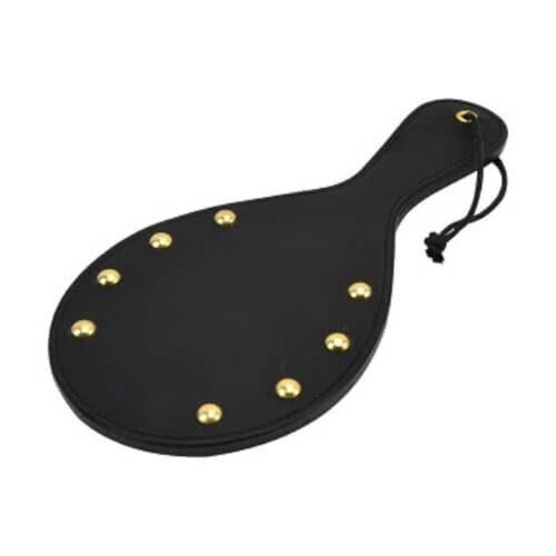 Wibrator Bound Nubuck Leather Paddle