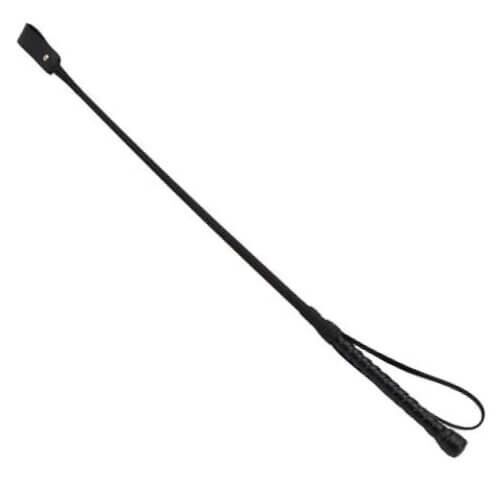 Czarna Laska Bound Nubuck Leather Riding Crop