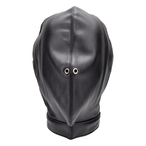 Czapka Bondage Bound to Please Blackout z otworami na nozdrza