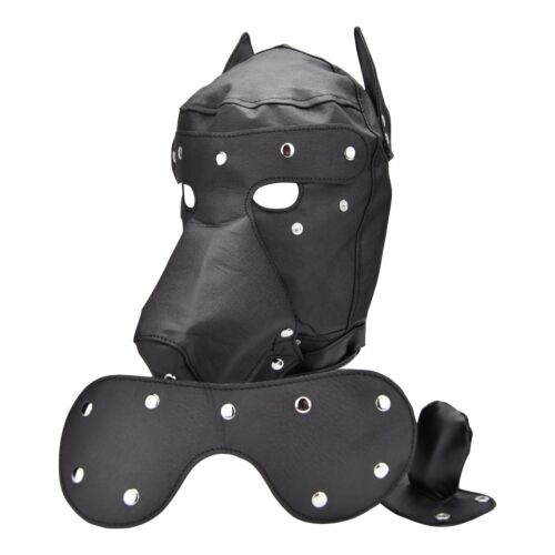 Maska Bondage Bound to Please z odłączanymi uszami