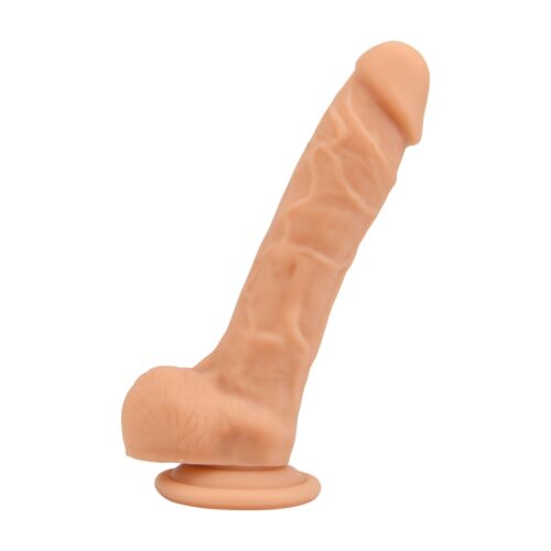 Dildo Loving Joy 8 Inch z przyssawką i kulkami