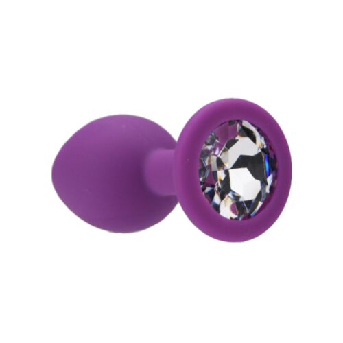 Plug analny Loving Joy Jewelled Silicone mały