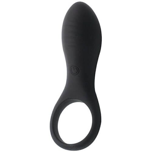 Pierścień wibracyjny Loving Joy 9 cm z teksturowanym stymulatorem