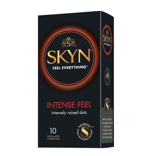 Prezerwatywy Mates SKYN Intense Feel 10 sztuk - Komfortowy materiał