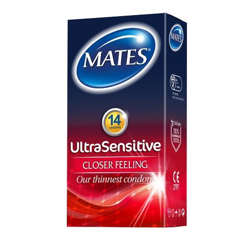 Prezerwatywy Mates Ultra Sensitive 14 Szt