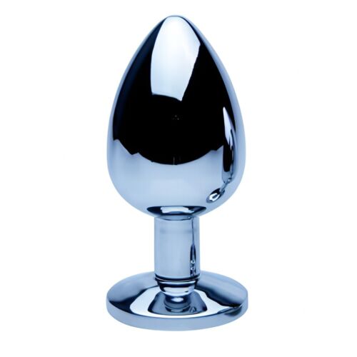 Plug analny Precious Metals Large o eleganckim wykończeniu Plata