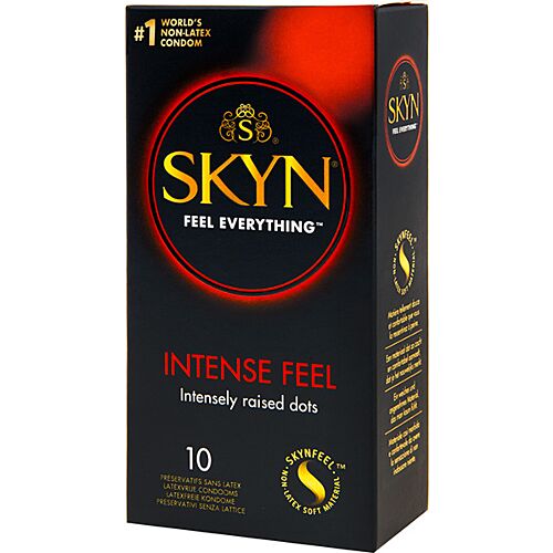 Prezerwatywy Manix Skyn Intense Feel z teksturą bolitową