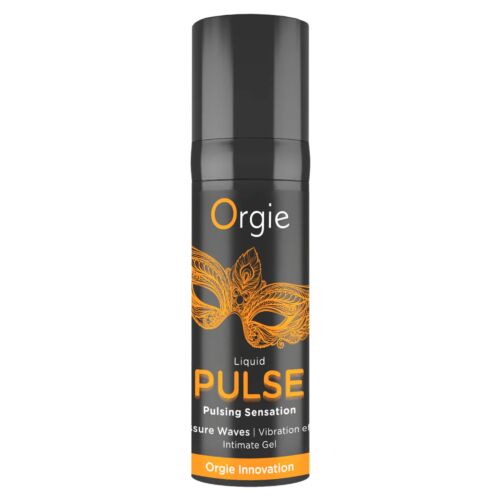 Żel stymulujący Orgie Liquid Pulse 15 ML - smakowity do pocałunków