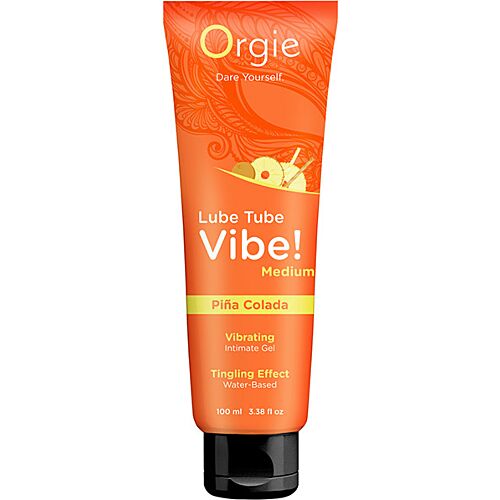Gel intymny Orgie LUBE TUBE VIBE PIŃA COLADA z efektem wibracji