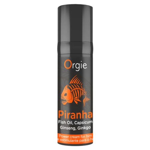 Krem stymulujący Orgie PIRANHA 15 ML z ciepłem i chłodem