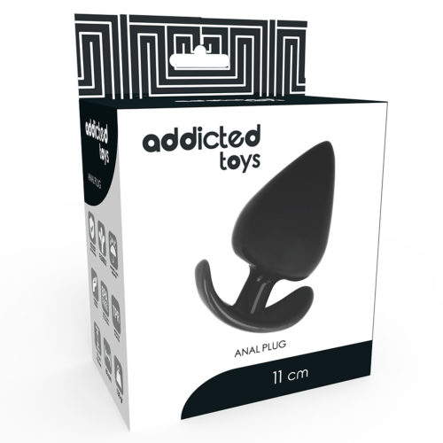 Wtyk analny ADDICTED TOYS 11 CM z ergonomicznym kształtem