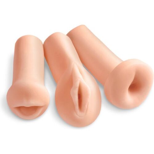 Masturbator EXTREME TOYZ ALL 3 HOLES KIT – Trzy otwory dla maksymalnej przyjemności