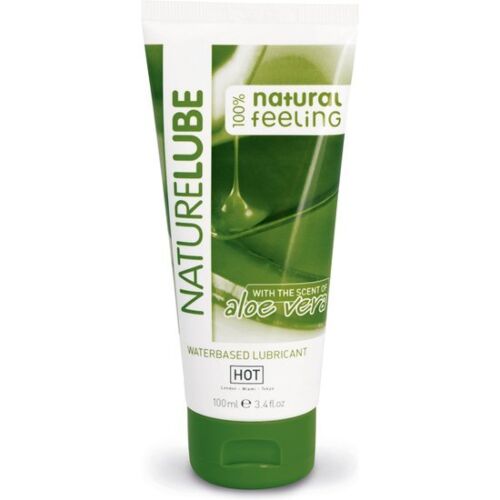 Lubrykant na bazie wody HOT - Nature Lube z aloesem 100ml
