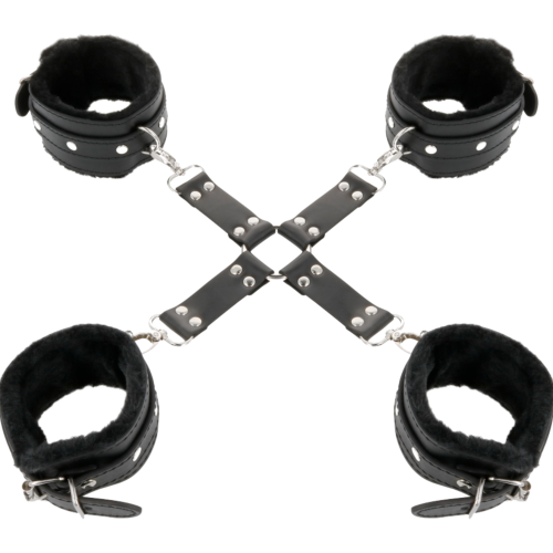 Kajdanki DARKNESS BONDAGE z regulacją długości