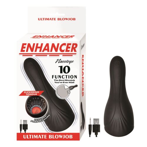Masturbator Nasstoys Enhancer Ultimate z językiem stymulującym
