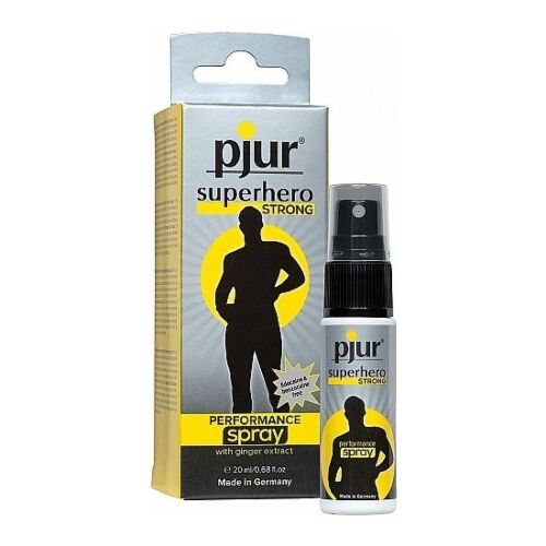 Spray Intymny Pjur Superhero 20 ml - Wzmocniona formuła