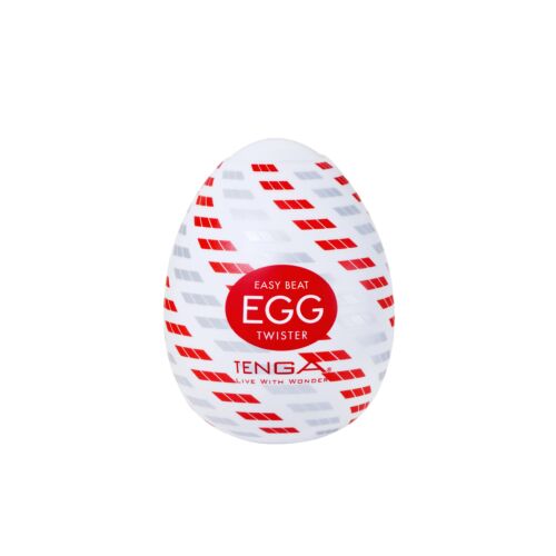 Masturbator Tenga Egg Twister z teksturami wewnętrznymi