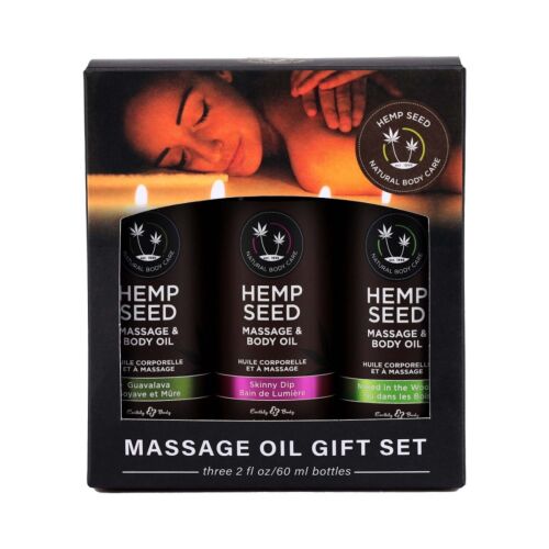 Olej do masażu Earthly Body | Naturalna formuła z witaminami