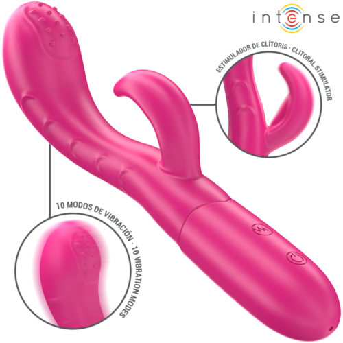 Wibrator INTENSE AMARA z językiem stymulującym