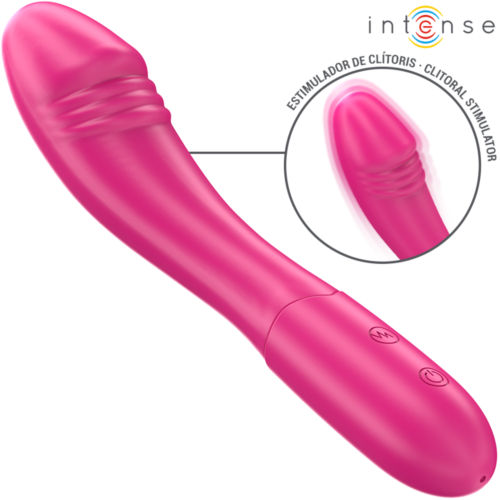 Wibrator INTENSE Belinda 19 cm z elastycznym rdzeniem