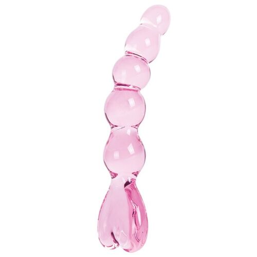 Dildo S Pleasures Crystal APHRODITE z gradacją średnicy