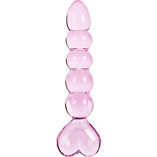 Dildo S Pleasures Crystal VENUS w kształcie serca