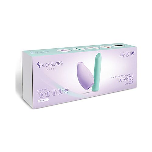 Zestaw Zabawek S Pleasures Lovers Kit - Stymulator i Wibrator