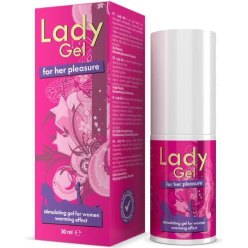 Żel stymulujący INTIMATELINE Lady Gel z efektem ciepła