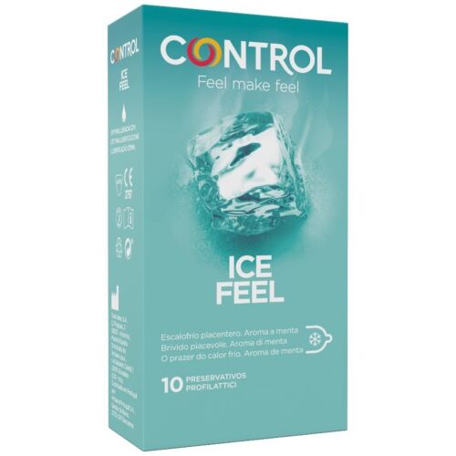 Prezerwatywy CONTROL Ice Feel z efektem chłodu