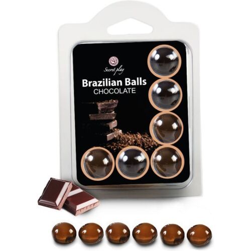 Bolas Brazilian Balls Secretplay - zestaw 6 sztuk