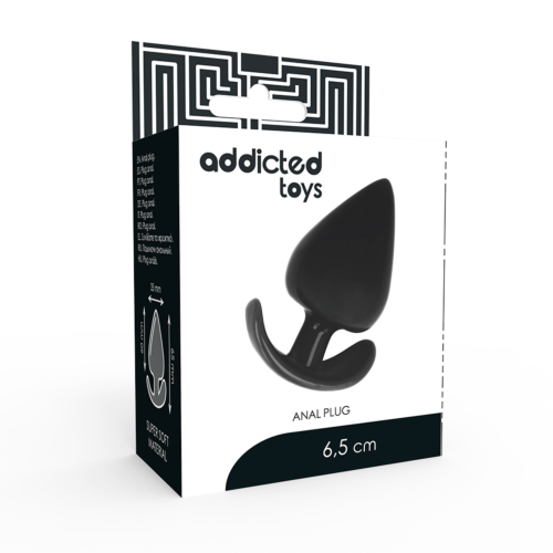Plug anal ADDICTED TOYS 6.5 CM - realistyczna tekstura