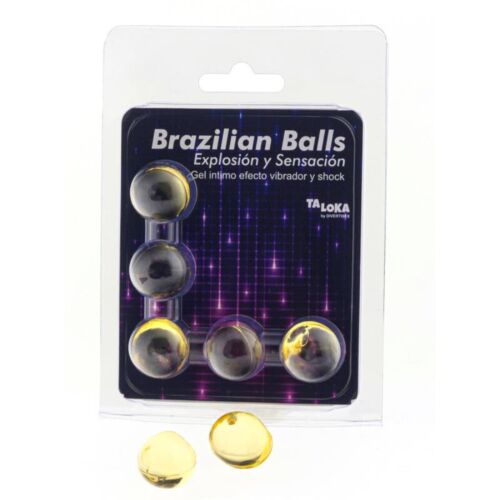 Bola Brazilian Balls Taloka z efektem wibracji i szoku