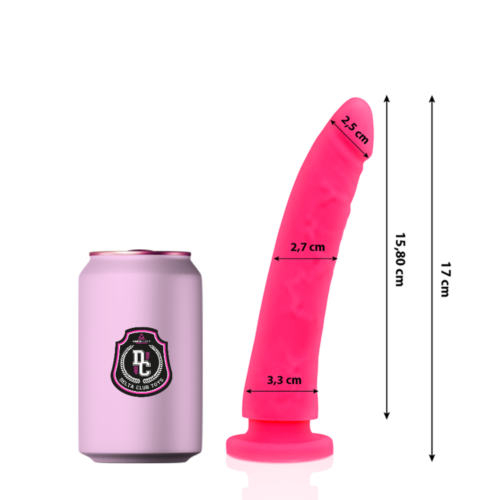 Dildo DELTACLUB 17 cm | Realistyczny silikonowy kształt