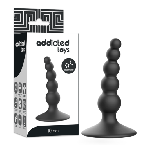 Plug anal ADDICTED TOYS 10 cm z silikony medycznej