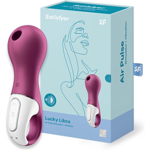 Wibrator SATISFYER LUCKY LIBRA z falami powietrznymi