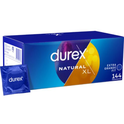 Prezerwatywy DUREX XL 144 sztuk - komfortowe i bezpieczne