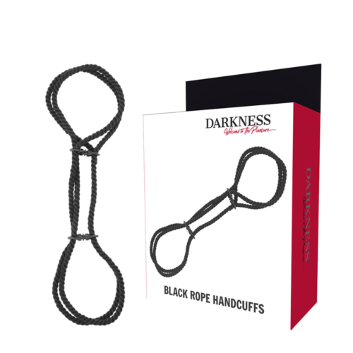 Esposas DARKNESS BONDAGE - Sujeción de cuerda 100% algodón