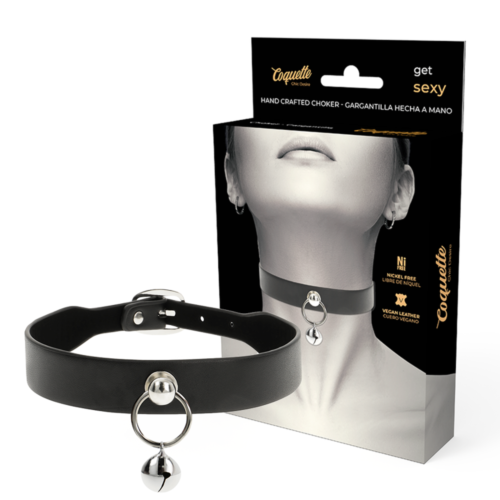 Naszyjnik Bondage COQUETTE Chic Desire z wegańskiej skóry