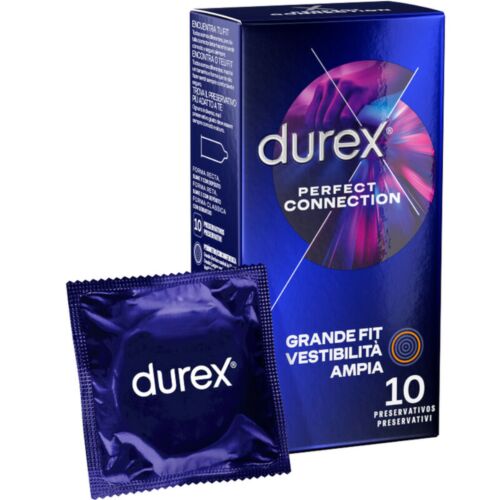 Prezerwatywy Durex Great Connection z silikonowym smarowaniem