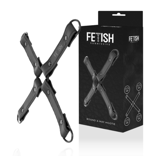 Kajdanki FETISH SUBMISSIVE - wegańska skóra na każdą okazję
